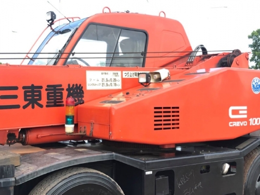 ขายรถเครน TADANO TR100M-1 (ขนาด 10 ตัน) ปี 1996 รถนอกนำเข้าจากญี่ปุ่น สภาพสวยพร้อมใช้ มีVDOการทำงานค