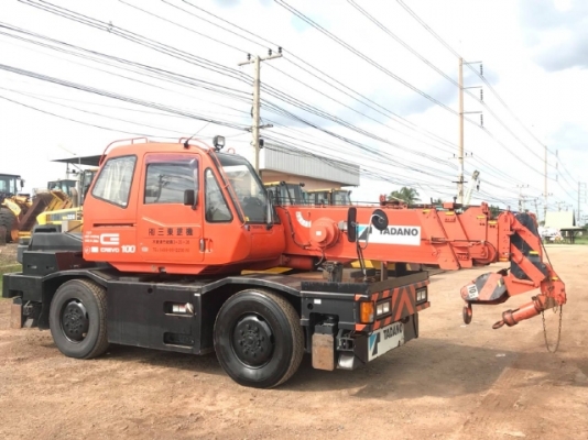 ขายรถเครน TADANO TR100M-1 (ขนาด 10 ตัน) ปี 1996 รถนอกนำเข้าจากญี่ปุ่น สภาพสวยพร้อมใช้ มีVDOการทำงานค ขายรถเครน TADANO TR100M-1 (ขนาด 10 ตัน) ปี 1996 รถนอกนำเข้าจากญี่ปุ่น สภาพสวยพร้อมใช้ มีVDOการทำงานค