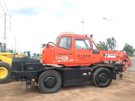 ขายรถเครน TADANO TR100M-1 (ขนาด 10 ตัน) ปี 1996 รถนอกนำเข้าจากญี่ปุ่น สภาพสวยพร้อมใช้ มีVDOการทำงานค