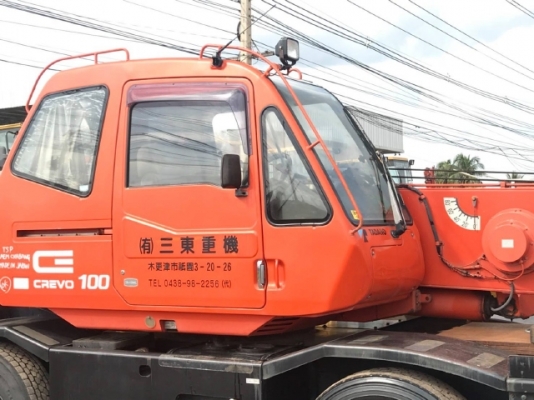 ขายรถเครน TADANO TR100M-1 (ขนาด 10 ตัน) ปี 1996 รถนอกนำเข้าจากญี่ปุ่น สภาพสวยพร้อมใช้ มีVDOการทำงานค