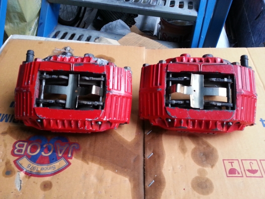 ปั้มเบรคหน้า R32 gts จาน280มิล ตามสภาพ