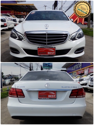 BENZ E300 2.1 W212 BLUETEC HYBRID AT ปี 2014  โทร 062-991-6649 ดาวออโต้เบสท์