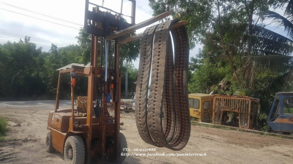 FROM JAPAN RUBBER TRACKแทรคยางรถขุดไซค์20,25,30,35/ ขนาด300*52.5*84(ข้อ)(เส้นละ10,000บาท)(คู่ละ19,000บาท)