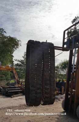 FROM JAPAN RUBBER TRACKแทรคยางรถขุดไซค์20,25,30,35/ ขนาด300*52.5*84(ข้อ)(เส้นละ10,000บาท)(คู่ละ19,000บาท)