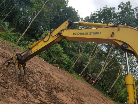 ขายรถแบคโฮ KOMATSU PC60-6 ระบบไฟเต็ม เอกสารอินวอย หัวคีปพร้อมบุ้งกี๋ ราคา 480000