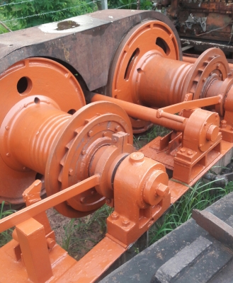 ขายกว้านวินปั้นจั่นตอกเสาเข็มขนาดใหญ่  42  นิ้ว  อู่มัก สภาพพร้อมใช้