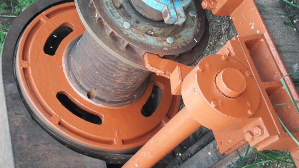 ขายกว้านวินปั้นจั่นตอกเสาเข็มขนาดใหญ่  42  นิ้ว  อู่มัก สภาพพร้อมใช้