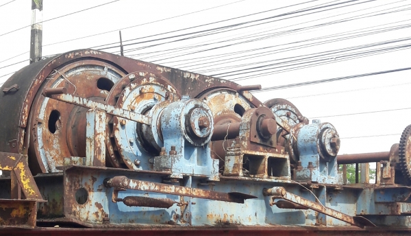 ขายกว้านวินปั้นจั่นตอกเสาเข็มขนาดใหญ่  42  นิ้ว  อู่มัก สภาพพร้อมใช้