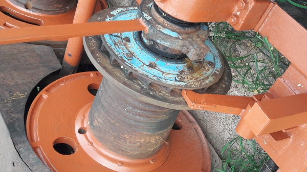 ขายกว้านวินปั้นจั่นตอกเสาเข็มขนาดใหญ่  42  นิ้ว  อู่มัก สภาพพร้อมใช้