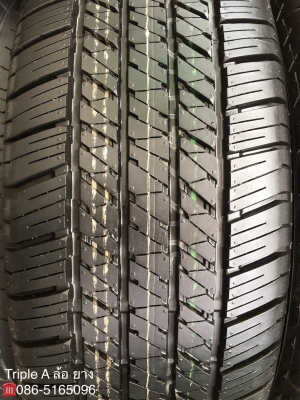 ล้อแม็กพร้อมยางป้ายแดง Toyota New Fortuner ขอบ 18 Bridgestone 265-60-18 ปี 18 แม็กสวย ตุ่มเด้ง มีเส้นสี