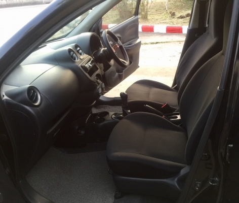 2011 NISSAN MARCH 1.2 S MT รถสวยสภาพดี ไม่มีชนหรือจมน้ำ ภายในเนี๊ยบๆ ล้อแม็กซ์เท่ๆ เครื่องยนต์ เกียร