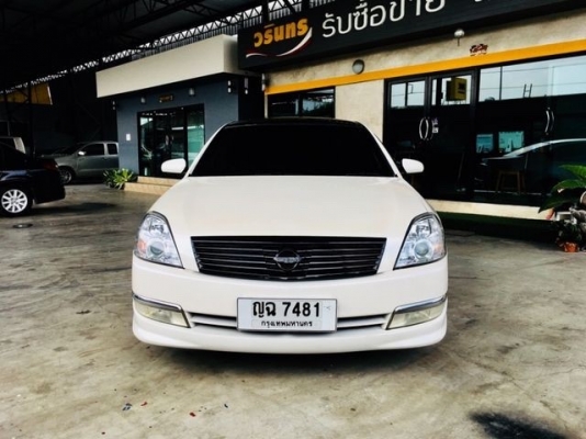 2006 NISSAN TEANA 230 JS AT TOP ABS VSC AIRBAG แอร์หลัง แอร์ดิจิตอล เบาะหนังแท้ปรับไฟฟ้า รับประกันไม 2006 NISSAN TEANA 230 JS AT TOP ABS VSC AIRBAG แอร์หลัง แอร์ดิจิตอล เบาะหนังแท้ปรับไฟฟ้า รับประกันไม