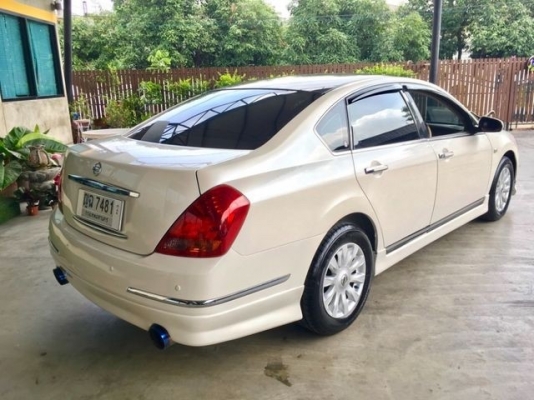 2006 NISSAN TEANA 230 JS AT TOP ABS VSC AIRBAG แอร์หลัง แอร์ดิจิตอล เบาะหนังแท้ปรับไฟฟ้า รับประกันไม 2006 NISSAN TEANA 230 JS AT TOP ABS VSC AIRBAG แอร์หลัง แอร์ดิจิตอล เบาะหนังแท้ปรับไฟฟ้า รับประกันไม