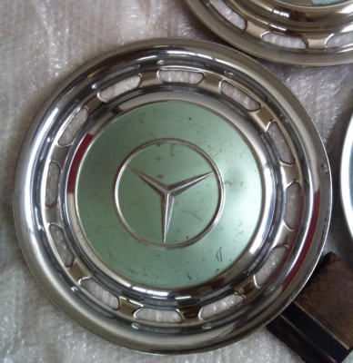 ฝาตบกะทะล้อเบนซ์14 สแตนเลส 3 ฝา