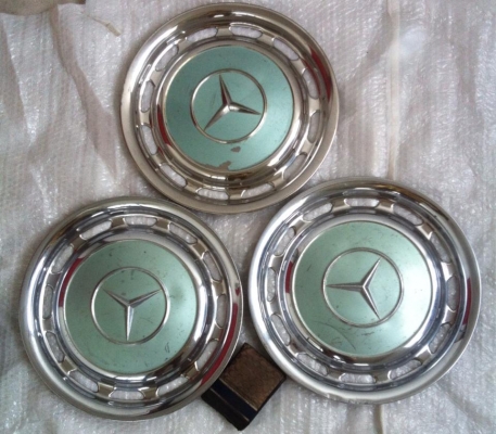 ฝาตบกะทะล้อเบนซ์14 สแตนเลส 3 ฝา