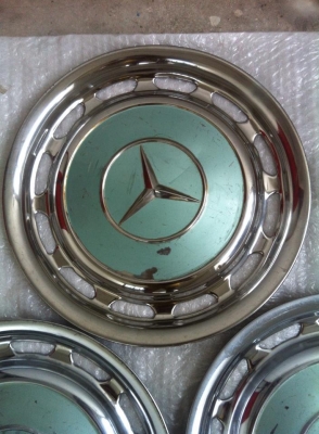 ฝาตบกะทะล้อเบนซ์14 สแตนเลส 3 ฝา