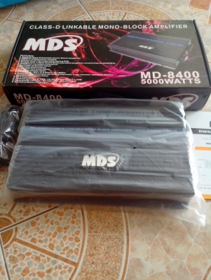 ขายเพาเวอร์MDS MD-8400 MONO 5000W ของใหม่