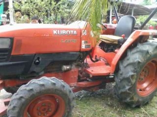kubota4508 หาง6 โรตาริ่ ใบดัน หลังคาแดง
