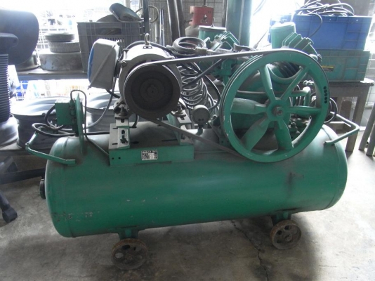 ขายปั้มลม IWATA 3 HP. สภาพดี พร้อมใช้งาน ขนาดถัง 107 ลิตร มาดูและลองที่ร้านได้ครับ