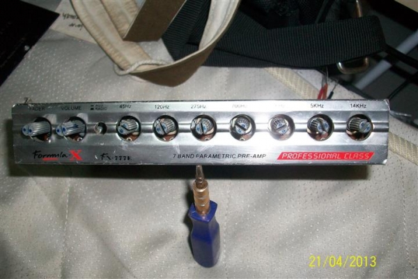 ปรีรถยนต์ fx-777e 7แบน