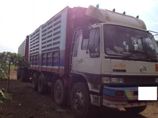 ขาย Hino 3 M แม่ลูกไม่ดั้ม สภาพพร้อมใช้ แม่ 12 ล้อ ลูก 2 คาน โทร 088-4501277