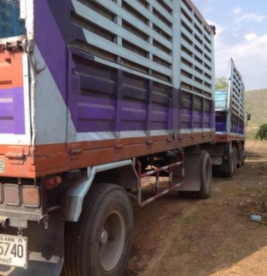 ขาย Hino 3 M แม่ลูกไม่ดั้ม สภาพพร้อมใช้ แม่ 12 ล้อ ลูก 2 คาน โทร 088-4501277 ขาย Hino 3 M แม่ลูกไม่ดั้ม สภาพพร้อมใช้ แม่ 12 ล้อ ลูก 2 คาน โทร 088-4501277