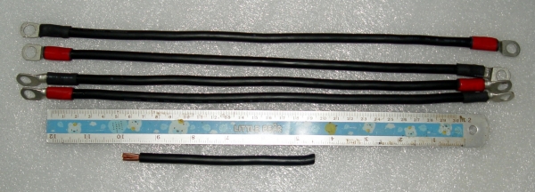 สายพ่วงแบตเตอร์รี่ มีให้เลือกตามขนาดที่ต้องการ