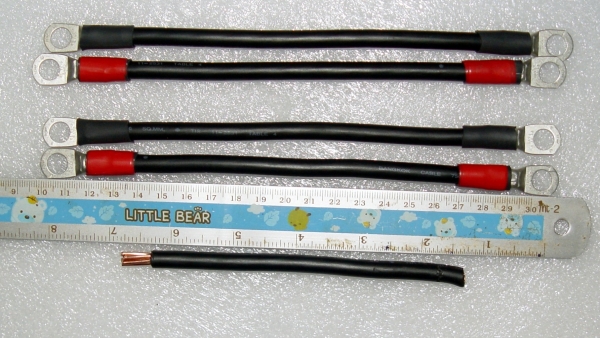 สายพ่วงแบตเตอร์รี่ มีให้เลือกตามขนาดที่ต้องการ