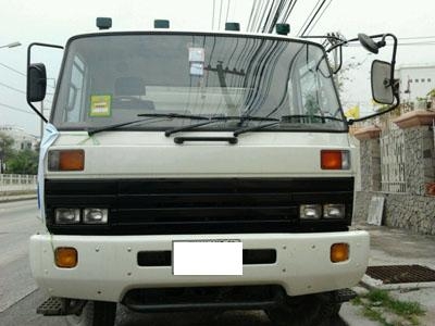 ขาย Nissan CWM430M สองเพลาดั้มพ์ เครื่อง PE6 290 แรง  เครื่องแรงดี คัซซีสวย กระบะไม่ผุ ภายในสวย