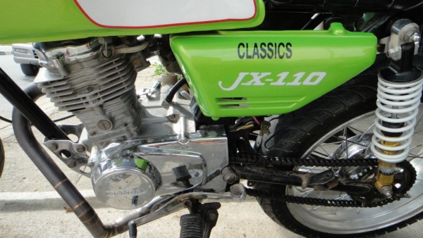 Honda Classic JX110 สีเขียว มีทะเบียนพร้อมโอน Honda Classic JX110 สีเขียว มีทะเบียนพร้อมโอน