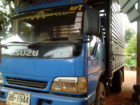 ขาย 6ล้อ "ขวัญใจรถแรง" ISUZU NPR66L วางเครื่องใหญ่ 6BG1 175แรง แห้งดีไม่เยิ้มไม่ซึม เกียร์Rockyใหญ่ ช่วงล่างใหญ่ Fหลัง คัสซีสวยเดิมไม่ผุไม่บวม เสริมเหล็กบน แข็งแรง หัวบางภายในสวยคอนโซลครบ แอร์ พ.พาวเวอร์ เบรคทริฟฟี่ กระบะพื้นไม้คอกไม้สูงสภาพสวยไ