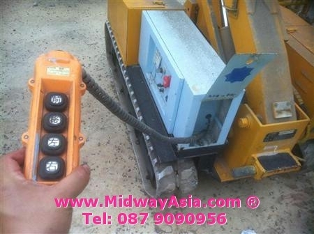 ขายรถกระเช้าไฟฟ้า แทรกยาง 4.5 ม.