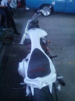 ไอ้ล้อโตงามๆงานสร้าง เครื่อง750 cc.ไม่เหมือนใคร