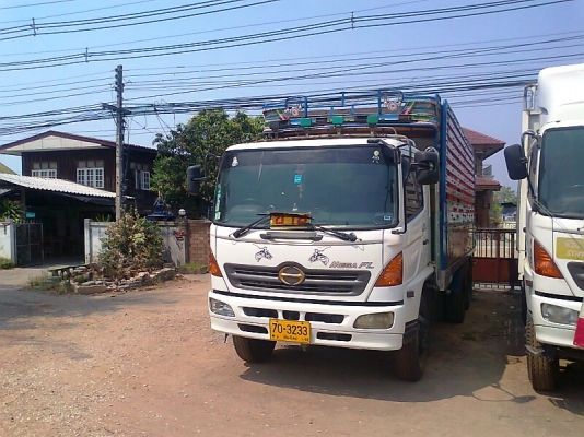 ขายด่วน..รถสิบล้อ HINO FL 1J MEGA ปี 48 รถสวย พร้อมใช้งาน มีทะเบียนครบ.