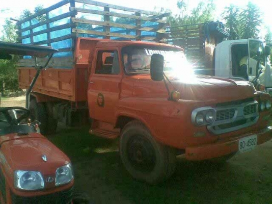 ISUZU EH700 ดั้มประกอบใหม่ เฟืองท้ายเดิม