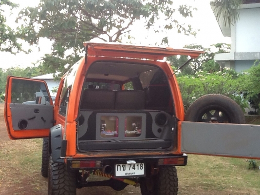 suzuki caribian 1.3 เครื่องเสียงเต็ม แต่งครบชุดพร้อมลุย suzuki caribian 1.3 เครื่องเสียงเต็ม แต่งครบชุดพร้อมลุย