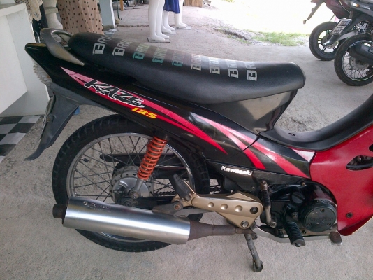 ขาย!คาวาซากิคาเซ่125cc ปี47 รถเครื่องเดิมแน่นๆ พร้อมใช้ ทะเบียน+เอกสารโอน ภาษี52 088-2197709