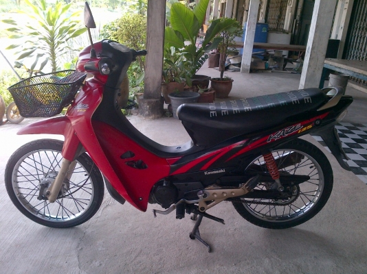 ขาย!คาวาซากิคาเซ่125cc ปี47 รถเครื่องเดิมแน่นๆ พร้อมใช้ ทะเบียน+เอกสารโอน ภาษี52 088-2197709