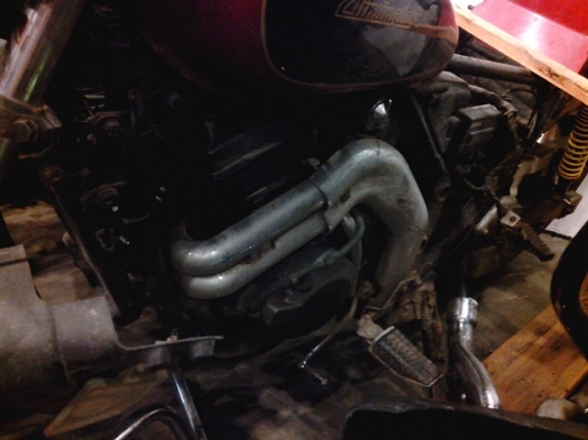 ซาก Kawasaki Eliminator 250cc ถูกๆ 4,500.- ขาดกล่องไฟ กับ ปั๊มหน้า ไม่มีเอกสารครับ