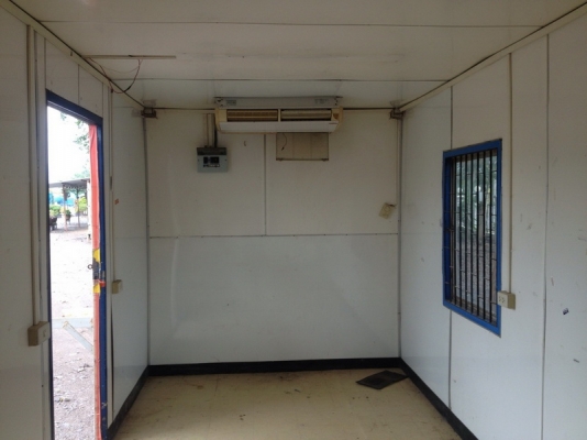 ขาย ตู้ออฟฟิต ขนาด 2.4x6 เมตร (20ฟุต) พร้อมแอร์ 12,000 BTU สภาพสวย ราคาไม่แพง