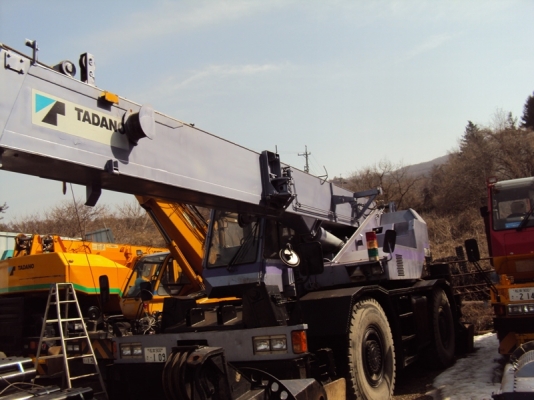 ขายรถเครนเก่านอกญี่ปุ่นจริงๆ ยังไม่ถึงไทย สำหรับTADANO  TR250M-5 อีกคันค่ะ  ท่านใดสนใจโทรเลยค่ะ 087-3310254 เจี๊ยบค่ะ