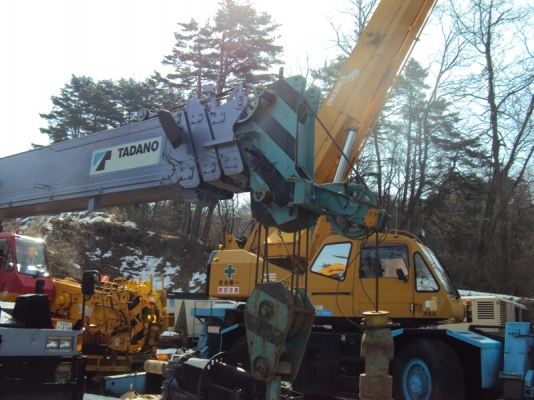 ขายรถเครนเก่านอกญี่ปุ่นจริงๆ ยังไม่ถึงไทย สำหรับTADANO  TR250M-5 อีกคันค่ะ  ท่านใดสนใจโทรเลยค่ะ 087-3310254 เจี๊ยบค่ะ