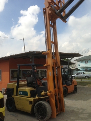 ขาย KOMATSU FD35-5  รถเก่าญี่ปุ่น เสา 4 เมตร ฮิงฟอล์ค