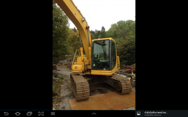 ขายรถแบคโค Komatsu PC 120 -6E นำเข้าจากประเทศญี่ปุ่น