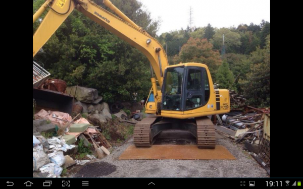 ขายรถแบคโค Komatsu PC 120 -6E นำเข้าจากประเทศญี่ปุ่น