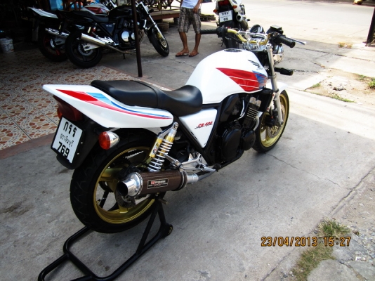 CB400 ปี94 ทะเบียนโอนขนส่ง ท่อสูตร รถสวยกริฟ