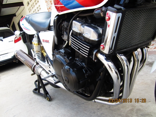 CB400 ปี94 ทะเบียนโอนขนส่ง ท่อสูตร รถสวยกริฟ