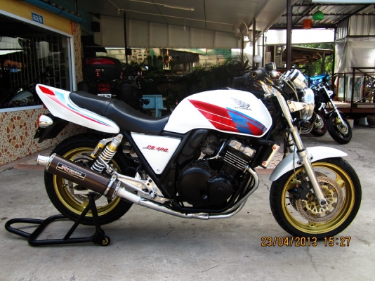 CB400 ปี94 ทะเบียนโอนขนส่ง ท่อสูตร รถสวยกริฟ
