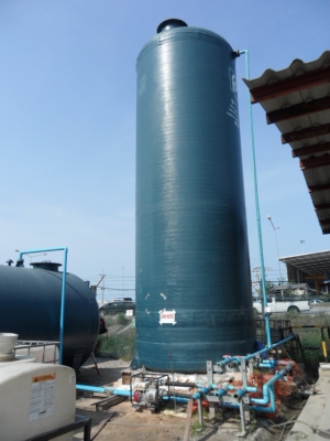 ขายถังไฟเบอร์ ขนาด 35,000 ลิตร สภาพสวย Dia. 2.5 x 7.7 M ราคาไม่แพง