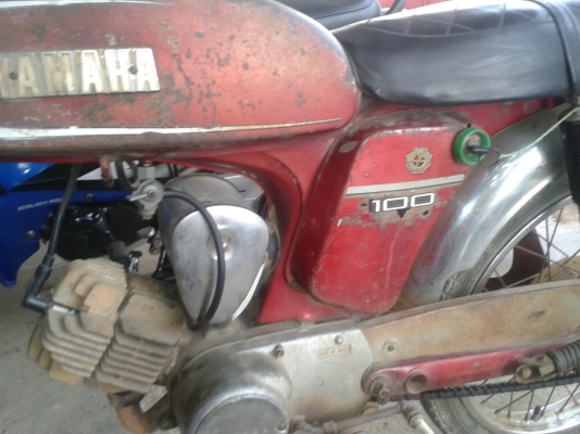 a100 สีเดิมๆ เครื่องสตาร์ติด วิ่งได้สบายๆ ไม่มี ทบ